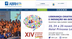 Desktop Screenshot of abrh-pa.com.br